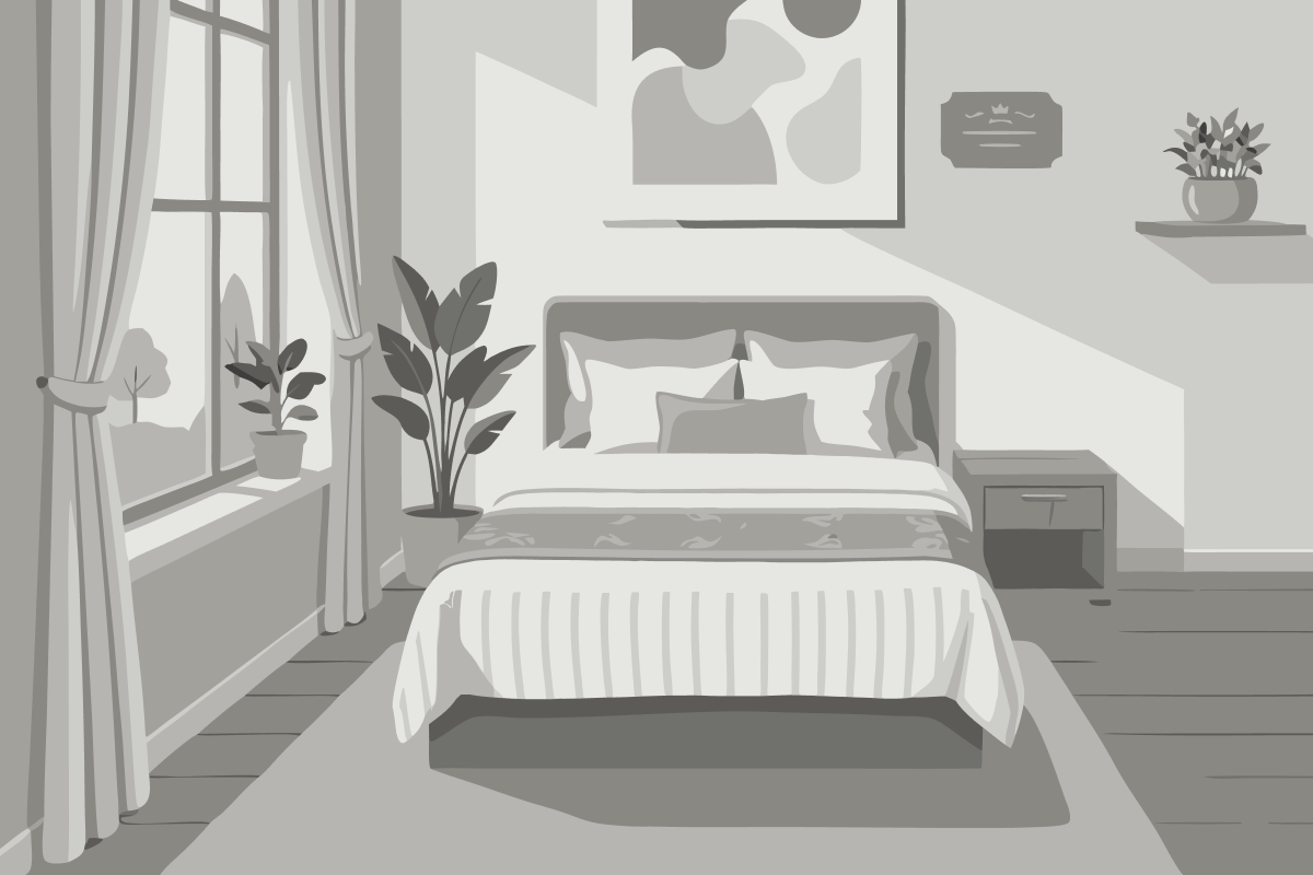 Cama em Dormitório Masculino com 8 Camas